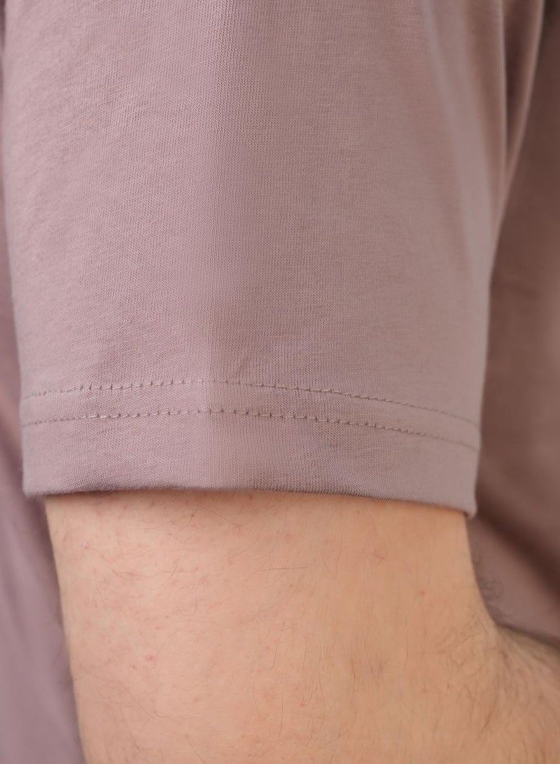 GIORDANO Men's Slim Fit Cotton Jersey Message Print Tee - Image 4